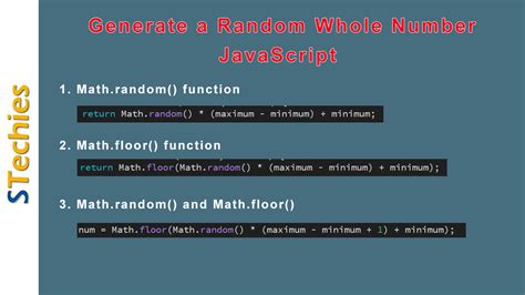 generate a random id in javascript|How to generate a random ID in JavaScript .